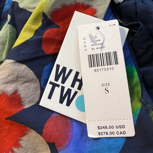 Anthropologie WHIT TWO Floral Halter Maxi Dress NWT - Picture 7 of 9